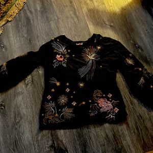 NWT Johnny Was long sleeve tee shirt